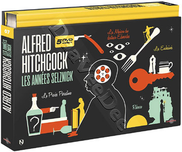 Alfred Hitchcock: The Selznick Years | Rebecca / Spellbound / Notorious / The Paradine Case  |   DVD